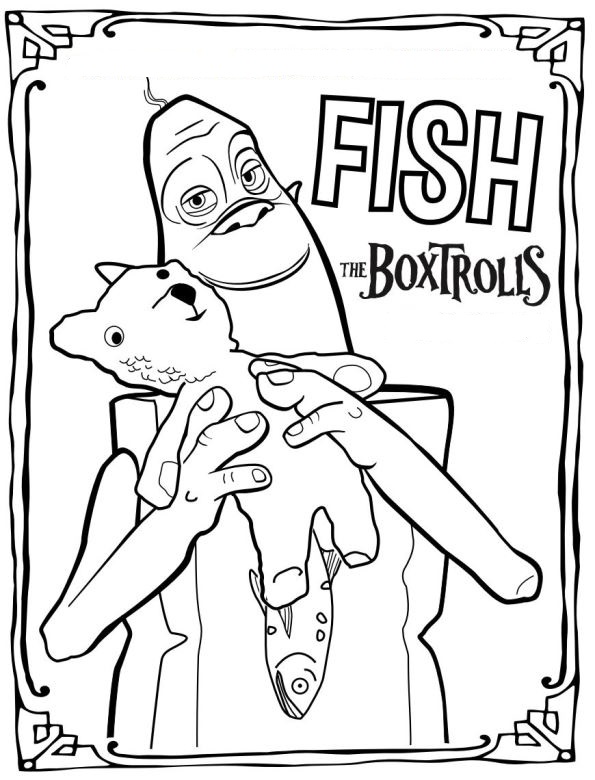 Kids-n-fun.com | 10 coloring pages of Boxtrolls